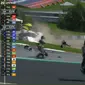 Crash di MotoGP Austria 2020. (Twitter)