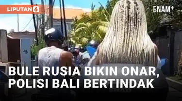 Tegas! Banyak Laporan Bule Seenaknya, Polisi Bali Lakukan Razia