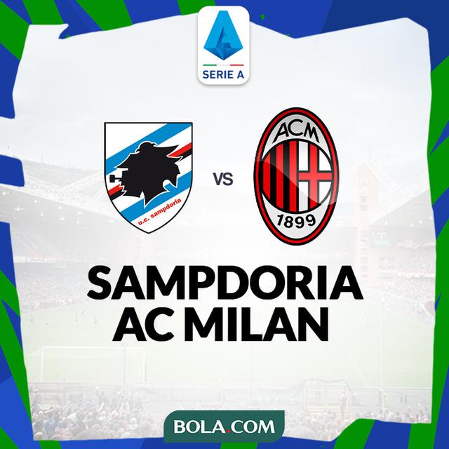 Liga Italia - Sampdoria Vs AC Milan