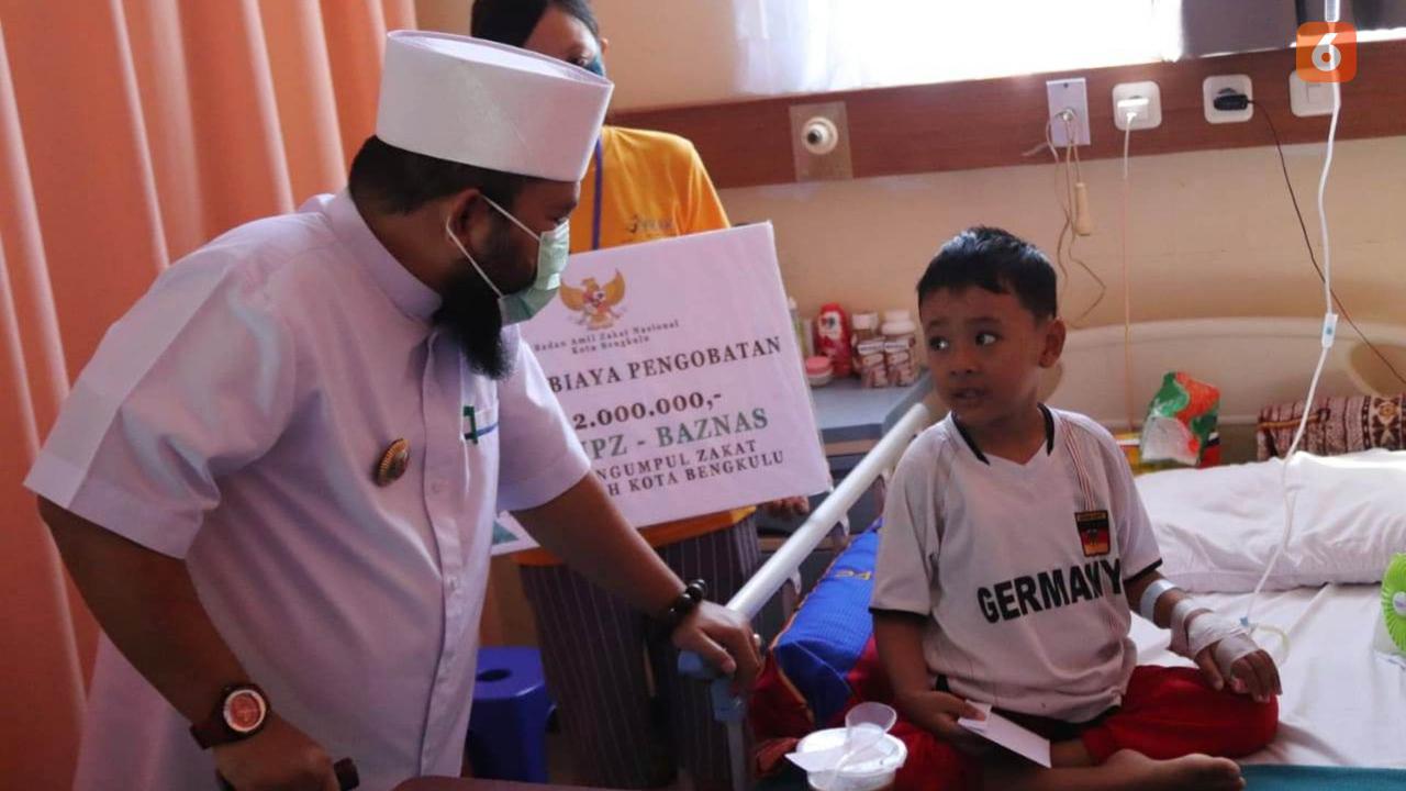 Pengobatan Dibantu Wali Kota Bengkulu Bocah Penderita Leukemia Kembali Tersenyum