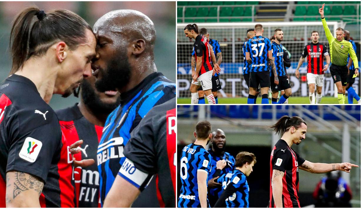 Laga tensi tinggi tersaji pada laga bertajuk Derby della Madonnina pada perempat final Coppa Italia 2020/2021. Salah satu momen yang paling panas adalah keributan hebat yang membuat Romelu Lukaku marah besar hingga Zlatan Ibrahimovic dikartu merah.