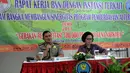 Komjen Pol DR. Muhammad Fadil Imran, M.Si saat menjadi pembicara "Gerakan Rehabilitasi 100.000 Penyalah Guna Narkoba", Jakarta, Kamis (5/1/2015). (Liputan6.com/Johan Tallo)