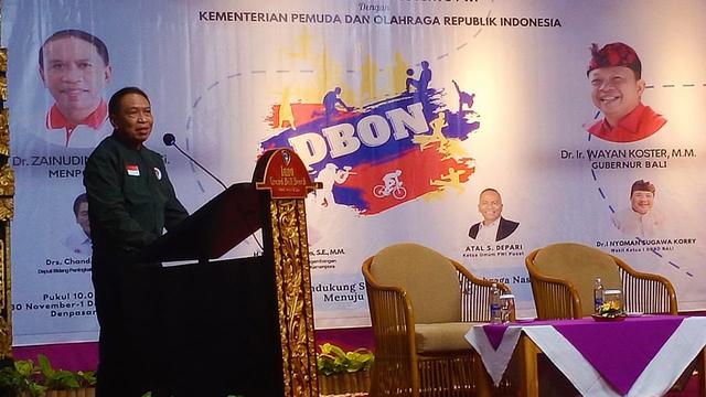 Menpora Zainudin Amali