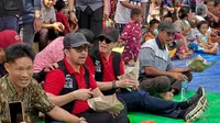 PDIP Salurkan Bantuan Saat Natal Nasional di Tapanuli Tengah