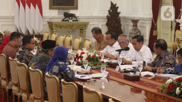 Bahas Banjir, Anies hingga Ridwan Kamil Menghadap Jokowi di Istana