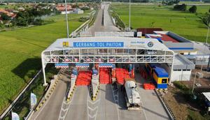 PT Jasamarga Probolinggo Banyuwangi (PT JPB) menyampaikan progres konstruksi Tahap I Jalan Tol Probolinggo-Banyuwangi. (Foto: Jasa Marga)