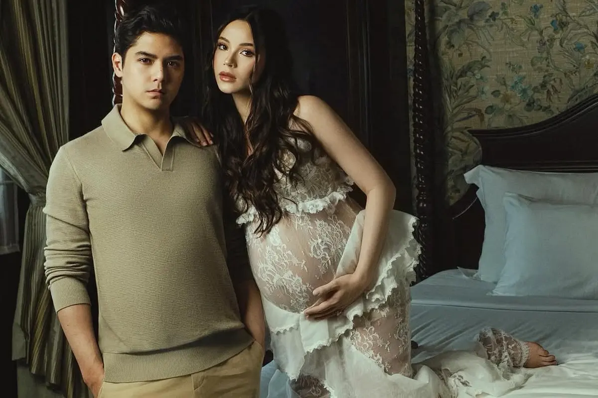 Romantisnya Alyssa Daguise dan Al Ghazali di Foto Maternity Shoot, Pancarkan Aura Good Looking Parents