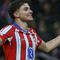 Julian Alvarez merayakan gol pada laga Athletic Bilbao vs Atletico Madrid di pekan ke-26 La Liga 2024/2025 (c) Ofisial X LALIGA