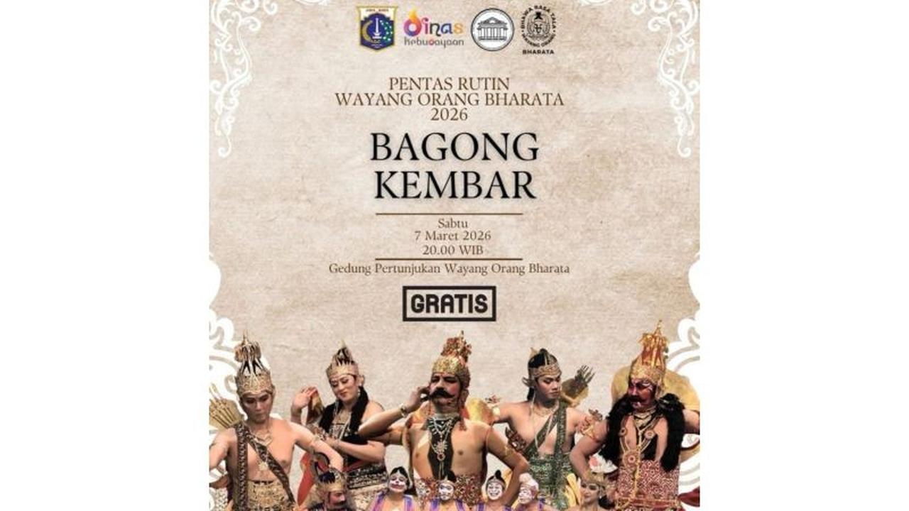Pementasan Wayang Orang Bharata: Komitmen DKI Jakarta Lestarikan Budaya Daerah