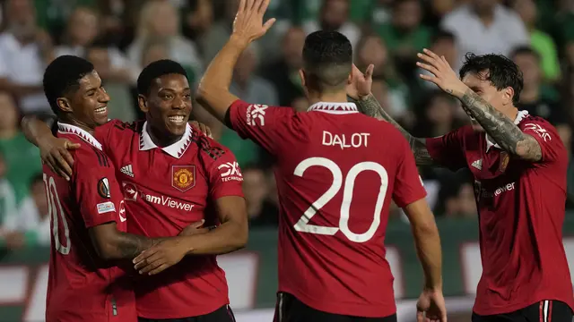 Anthony Martial - MU - Manchester United - Liga Europa - 6 Oktober 2022-1
