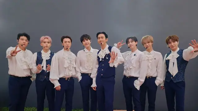 Super Junior. (Foto: Dok. Instagram @superjunior)