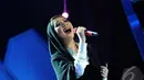 Bunga Citra Lestari ikut berpartisapasi dalam acara Malam Puncak Putri Muslimah Indonesia 2014, TMII, Jakarta, Rabu (28/5/2014) (Liputan 6.com/Andrian M Tunay)