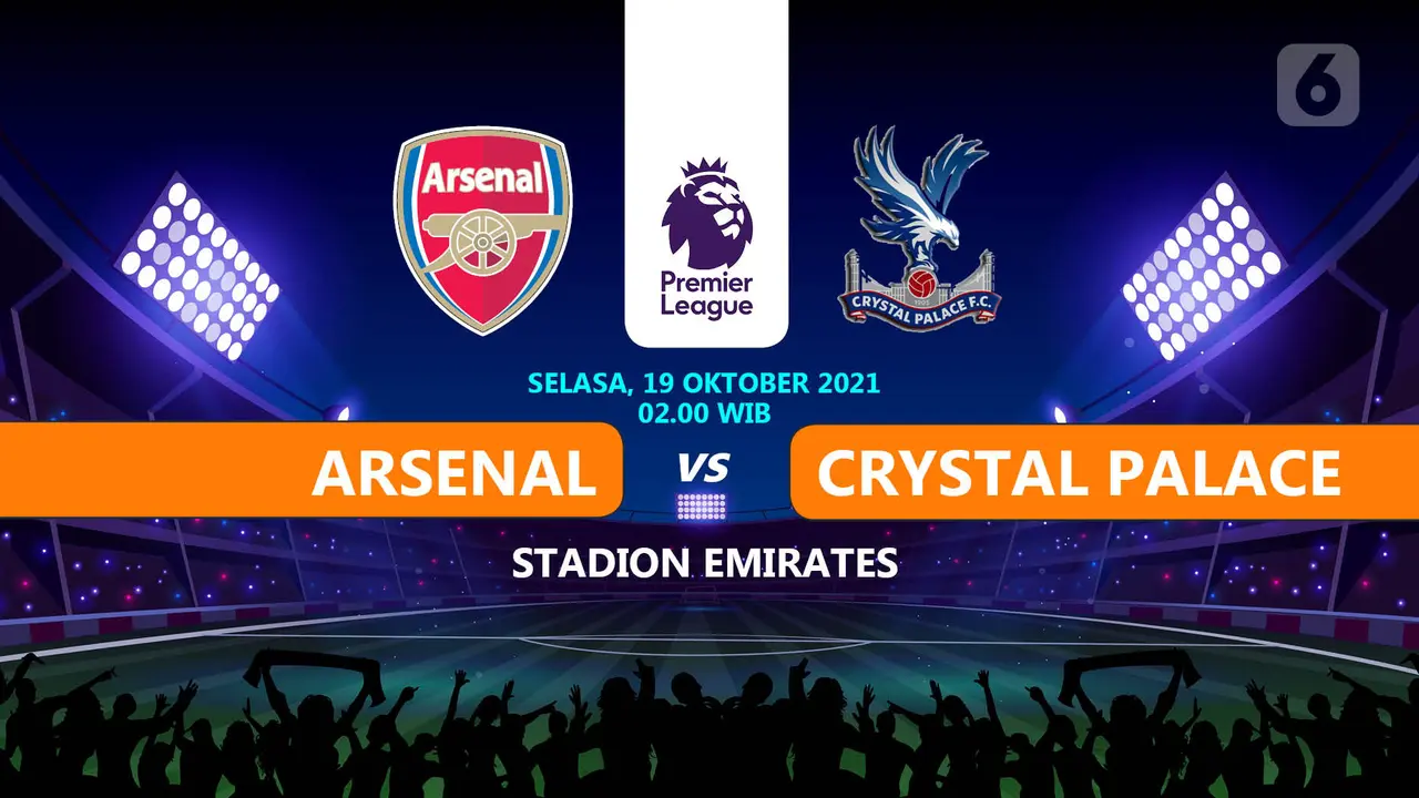 Arsenal - Crystal Palace - Liga Inggris