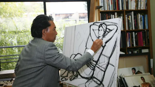 Kenzo Takada pada 2009 (AP Photo/Jacques Brinon, file)