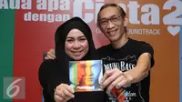 Anto Hoed dan Melly Goeslaw di peluncuran album soundtrack Ada Apa dengan Cinta? 2. [Foto: Herman Zakharia/Liputan6.com]