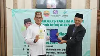 Menteri Pariwisata dan Ekonomi Kreatif, Sandiaga Uno menghadiri acara halal bihalal di Masjid Jami Al-Ikhwan, Kota Bekasi, Jawa Barat, Kamis (18/5/2023). (Dok. Istimewa)