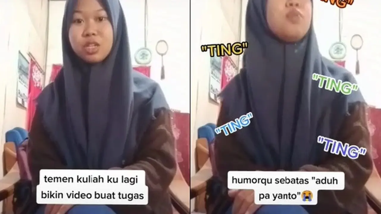 Viral Pak Yanto, Video Cewek Bikin Tugas Bahasa Inggris Ini Kocak