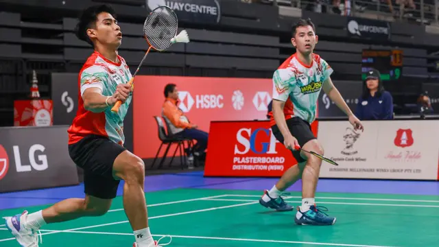 Sabar Karyaman Gutama/Moh Reza Pahlevi Isfahani - Australian Open 2025 - Bulu Tangkis