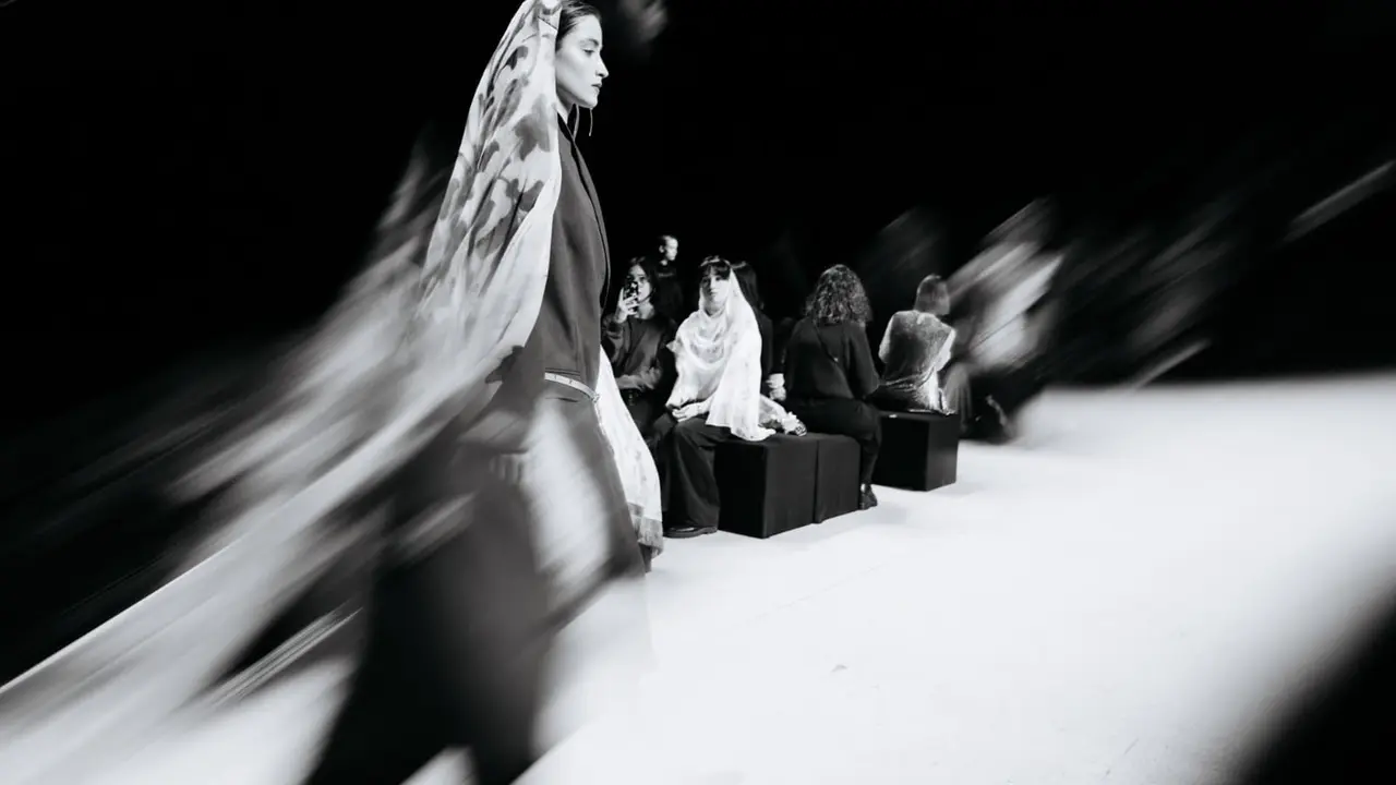 Ilustrasi Measure di panggung mode/Moscow Fashion Week