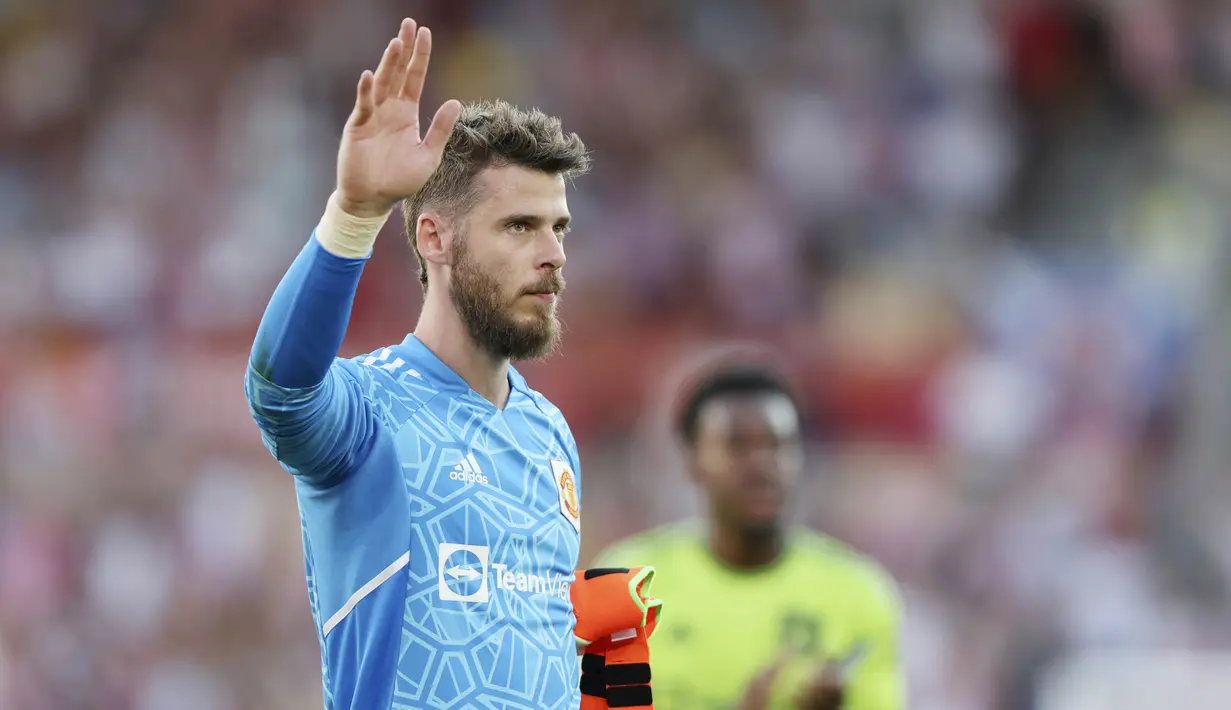 Hasil ini memalukan ini membuat Manchester United terpuruk di posisi juru kunci klasemen sementara Premier League dengan nol poin. (AP/Ian Walton)
