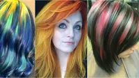 Wow! Rambut Wanita Ini Menyerupai Lukisan