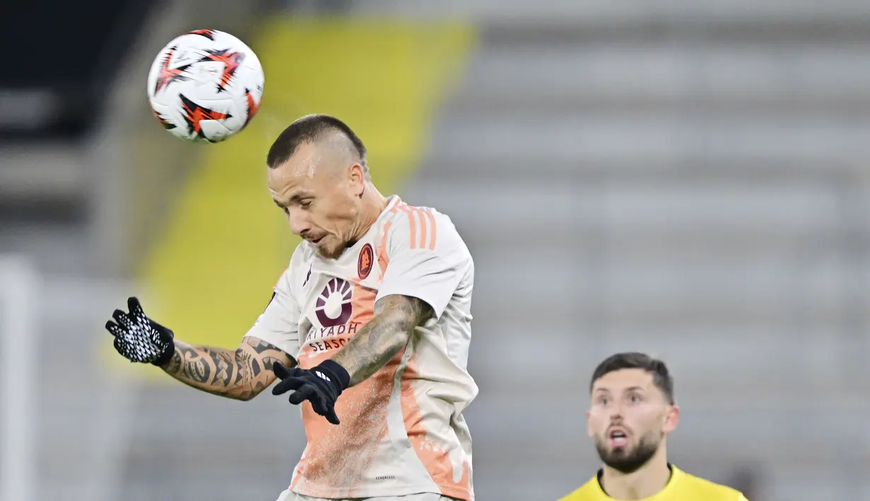 Berkat hasil ini, Roma pun tak kunjung meraih kemenangan di Liga Europa musim ini dan kini tercecer di papan bawah klasemen League Phase. Sementara bagi Elfsborg, ini adalah kemenangan pertama mereka. (Bjorn Larsson Rosvall/TT News Agency via AP)