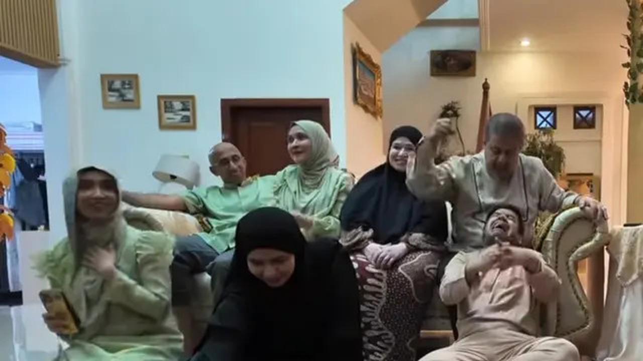 7 Potret Gender Reveal Miskah Istri Yislam, Fadil Jaidi dan Pak Muh Heboh