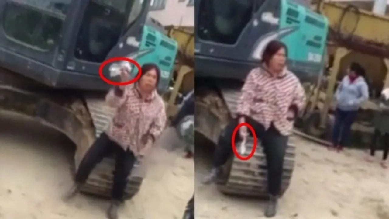 Pembalut Berdarah Jadi Senjata Ibu Ini untuk Cegah Penggusuran