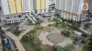 Pasien Covid-19 saat berolahraga di RSDC Wisma Atlet, Kemayoran, Jakarta, Senin (7/3/2022). Pemerintah menurunkan status PPKM menjadi level 2 untuk wilayah Jabodetabek dan Surabaya dikarenakan penurunan kasus konfirmasi harian dan juga rawat inap rumah sakit. (merdeka.com/Iqbal S. Nugroho)