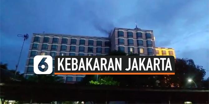 VIDEO: Kebakaran Dapur Hotel, Penunjuk dan Tamu Hotel Panik