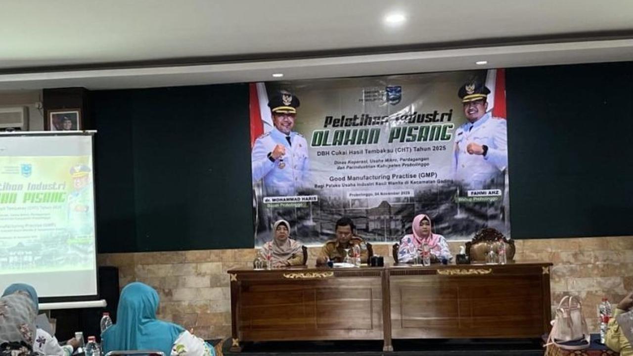 50 Pengusaha Perempuan Probolinggo Ikuti Pelatihan GMP, Dorong UMKM Probolinggo Naik Kelas