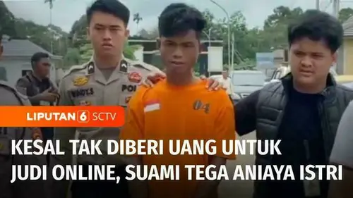 VIDEO: Kesal Tak Diberi Uang untuk Judi Online, Suami Tega Aniaya Istri