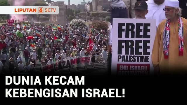 Kecaman terhadap Israel terus bermunculan di sejumlah negara di belahan dunia. Informasi selengkapnya kai rangkum dalam Jendela Dunia.