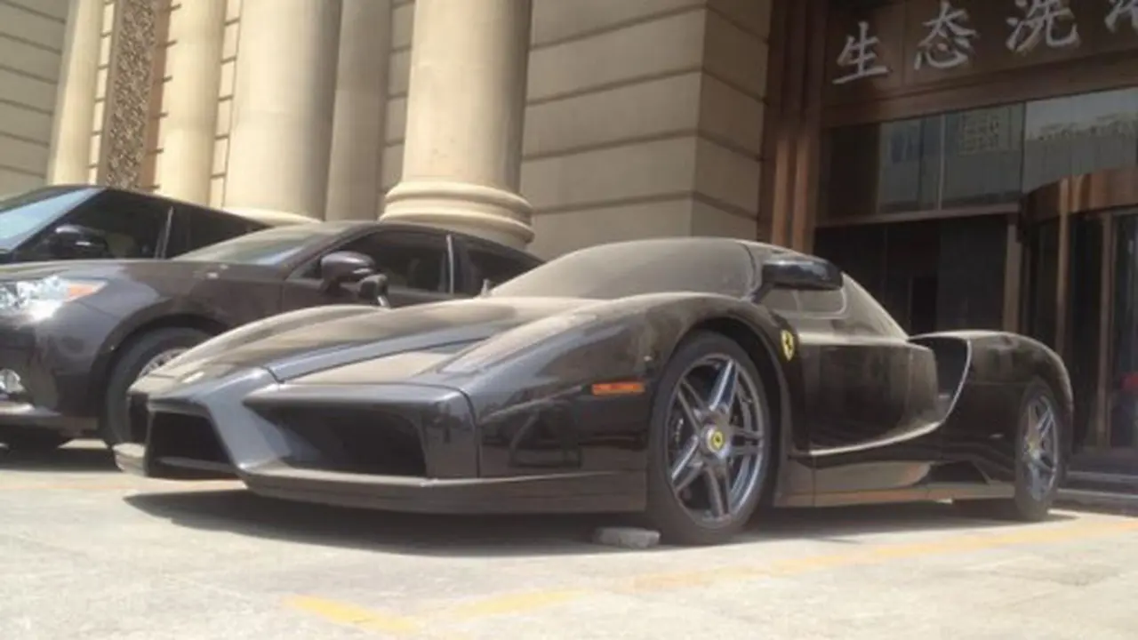 Ferrari Langka Ditemukan Tak Bertuan di Tiongkok