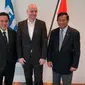 Erick Thohir, Presiden FIFA Gianni Infantino, Agum Gumelar (FIFA)