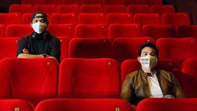 Fajar Bustomi dan Vino G. Bastian. (Foto: Instagram @fajarbustomi)