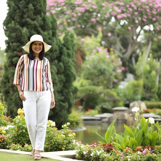 5 Outfit Celana Putih Wanita yang Trendi, Cocok Dipakai untuk Acara Formal hingga Santai