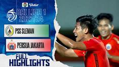 Berita video highlights BRI Liga 1, Persija menang 3-1 atas Sleman, Jumat (4/8/23)