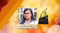 Aprillyani Sofa Raih Liputan 6 Award 2015 untuk Anak Muda Kreatif