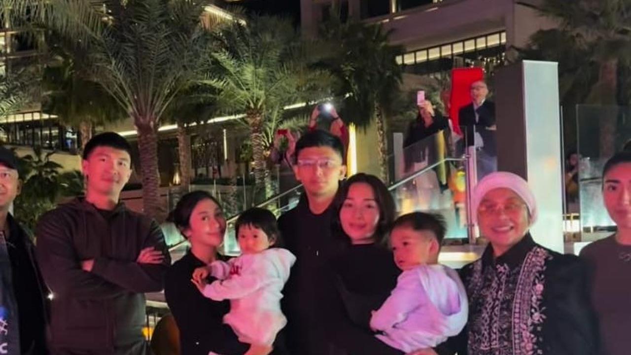 10 Momen Kompak Nikita & Winona Willy serta Keluarga saat Liburan di Dubai, Potret Baby Issa dan Mika Gemesin Banget!