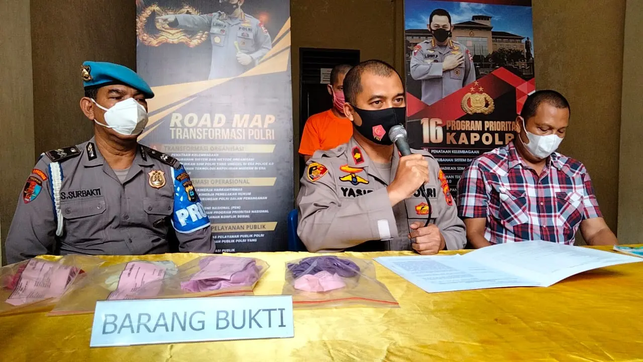 Kapolsek Sunggal, Kompol Yasir Ahmadi