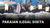 Pakaian Ilegal Disita