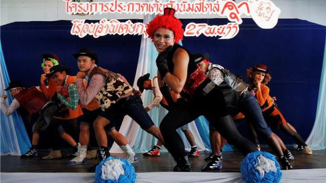 Di Thailand narapidana menari Gangnam Style