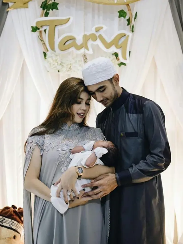 Momen Akikah Anak Pertama Raya Kitty (sumber: instagram/rayanurfitrird)