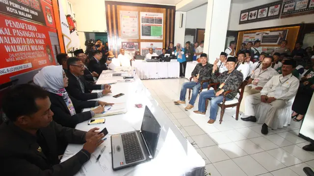 Paslon Pilkada Kota Malang Belum Lengkapi Laporan Harta Kekayaan