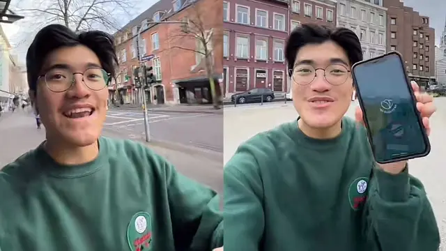 Diaspora membagikan pengalamannya membeli makanan sisa di Jerman dengan aplikasi. (Dok: TikTok @alexandrmatthew_)