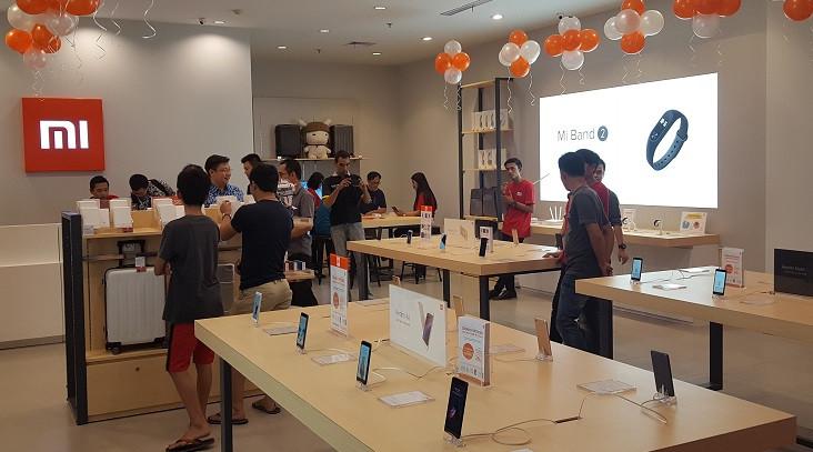 Mi Store Summarecon Mall Serpong. (Liputan6.com/ Dewi Widya Ningrum)