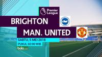 Premier League_Brighton & Hove Albion Vs Manchester United (Bola.com/Adreanus Titus)