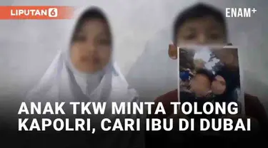 Dua anak TKW asal Cianjur belakangan viral lantaran meminta tolong pada Kapolri. Sang anak perempuan menyebut bila ibunya disekap di Dubai. Ibunya berangkat ke Dubai, Uni Emirat Arab sejak 2022 dengan sponsor.