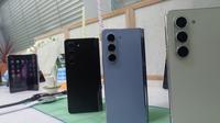 Samsung Galaxy Z Flip 5 dan Galaxy Z Fold 5 Resmi Diluncurkan, Ini Harga dan Spesifikasinya. (Liputan6.com/ Giovani Dio Prasasti)